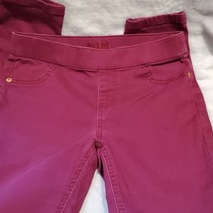 Justice Jean Legging (Sz 12) Wine